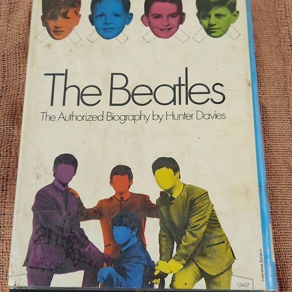 The Beatles Biography Book By Hunter Davies 1st Edition 1968 - Picture 2 of 10